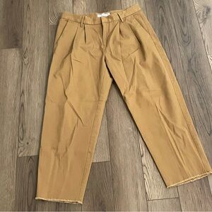 The Rail‎ Pleated Pants Women’s 32 Raw Hem